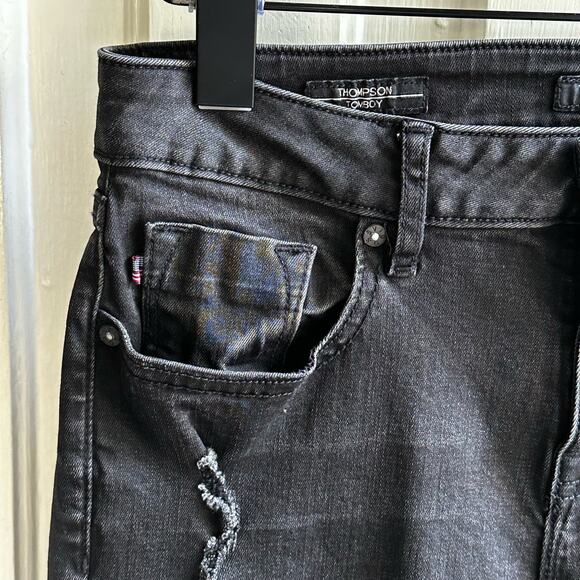 Vigoss Thompson Tomboy Jeans Black - Picture 4 of 11